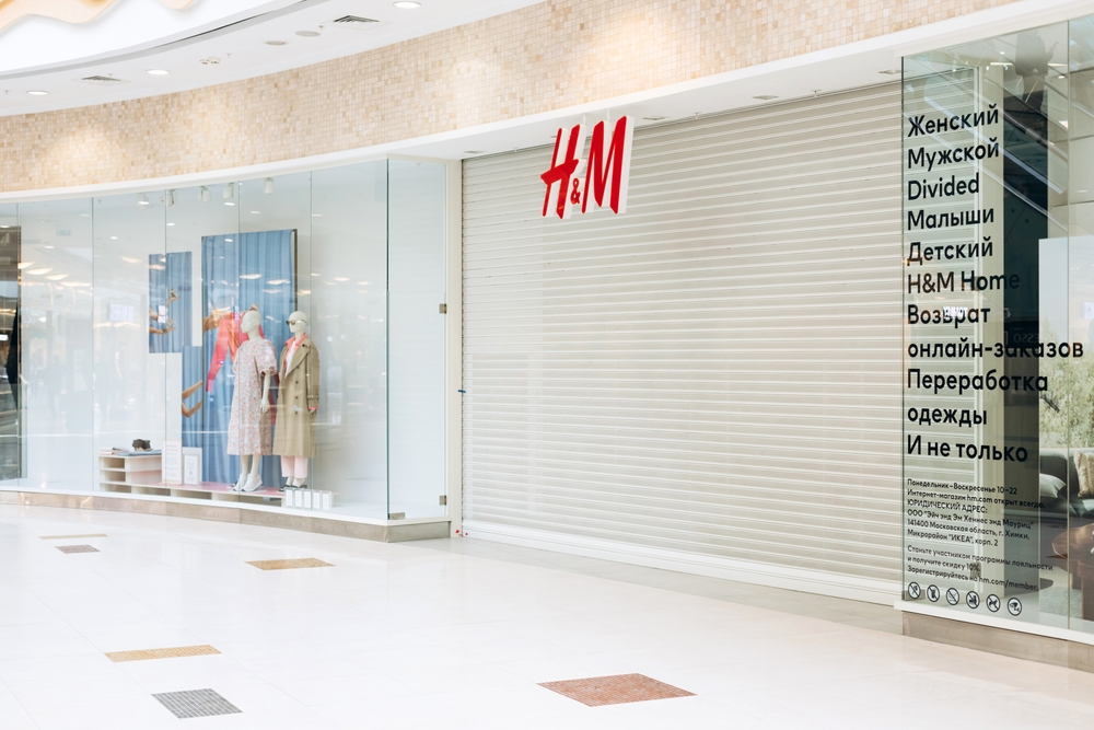 H&M is the latest retailer to close down its business in Russia for good