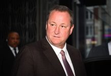Frasers Group owner Mike Ashley