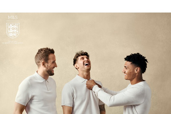 Marks & Spencer has been named as the Official Tailor to the England Senior Men’s and Women’s Football Teams.