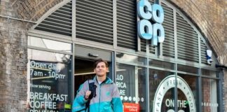 The Co-op has extended its tie-up with Deliveroo