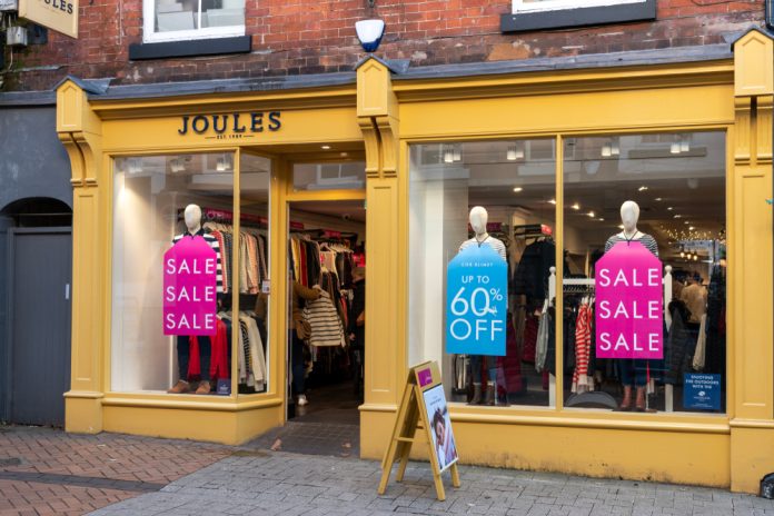 Joules store front