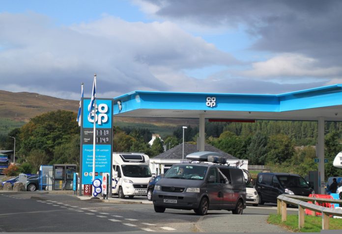 Co-op in talks to sell 130 petrol stations for £450m to cut debts