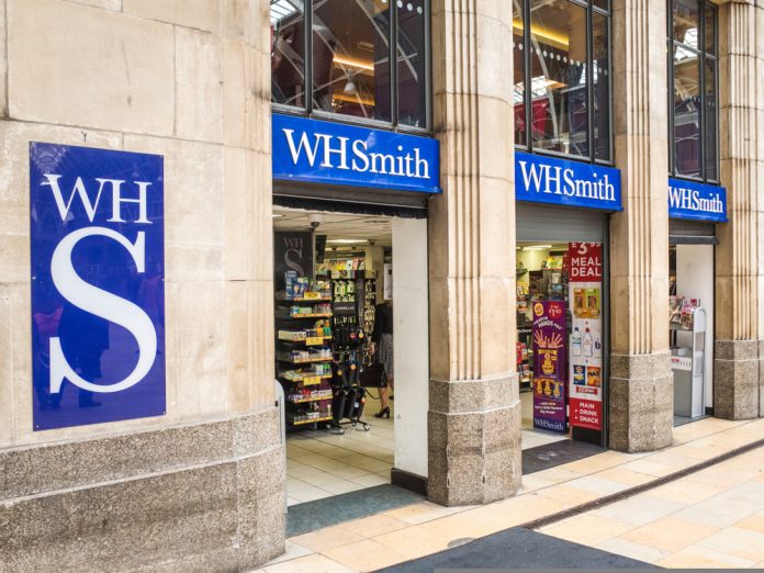WHSmith high street sales dented after Funky Pigeon cyber attack