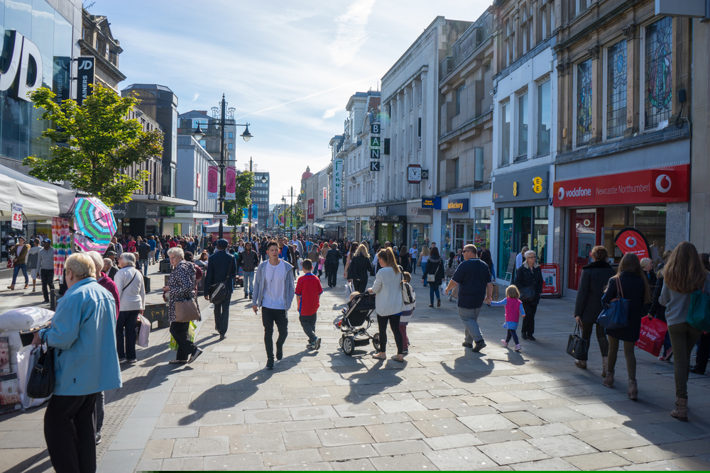footfall increased just 6.8% compared to a 15.6% boost in July and 8.6%  in August.