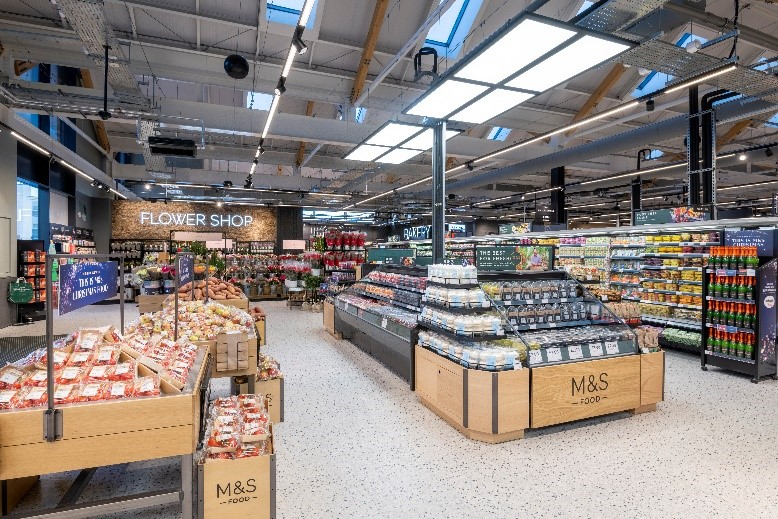 M&S opened in Chesterfield today as part of its investment in stores in the north