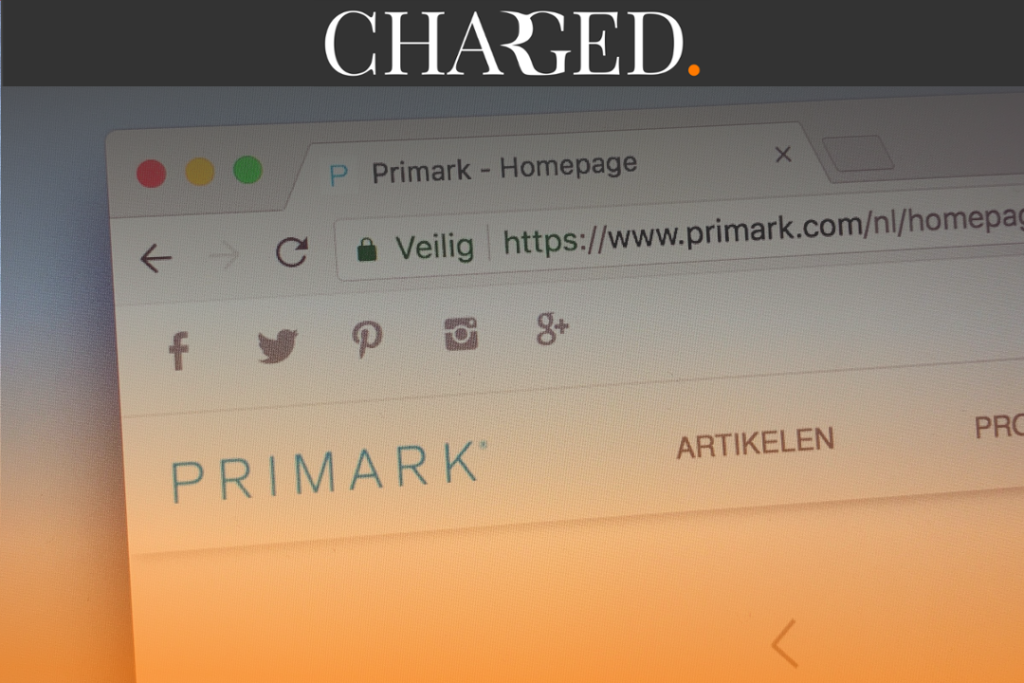 Primark website