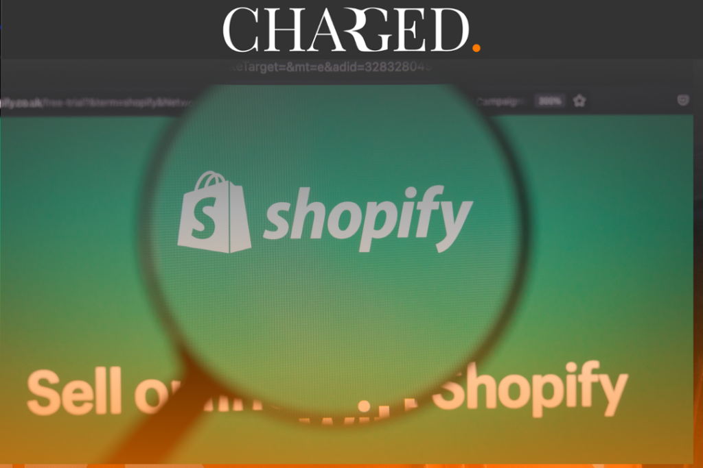 Shopify website