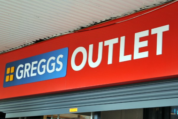 Greggs opens a 30th outlet shop in London selling day-old food at a discount