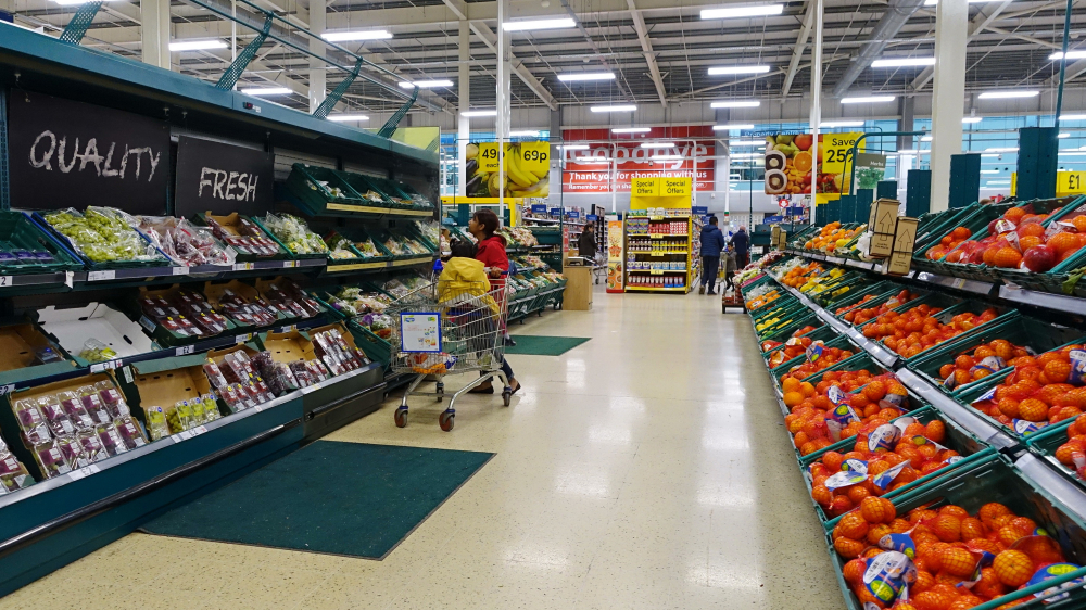 Grocery Tesco has been named the most expensive supermarket for basic items, knocking off Morrisons off the top spot for the first time in six months.