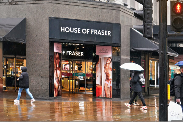 House of Fraser has officially left Central London after closing its shop in Westfield shopping centre in Shepherd's Bush, This is Money reported.