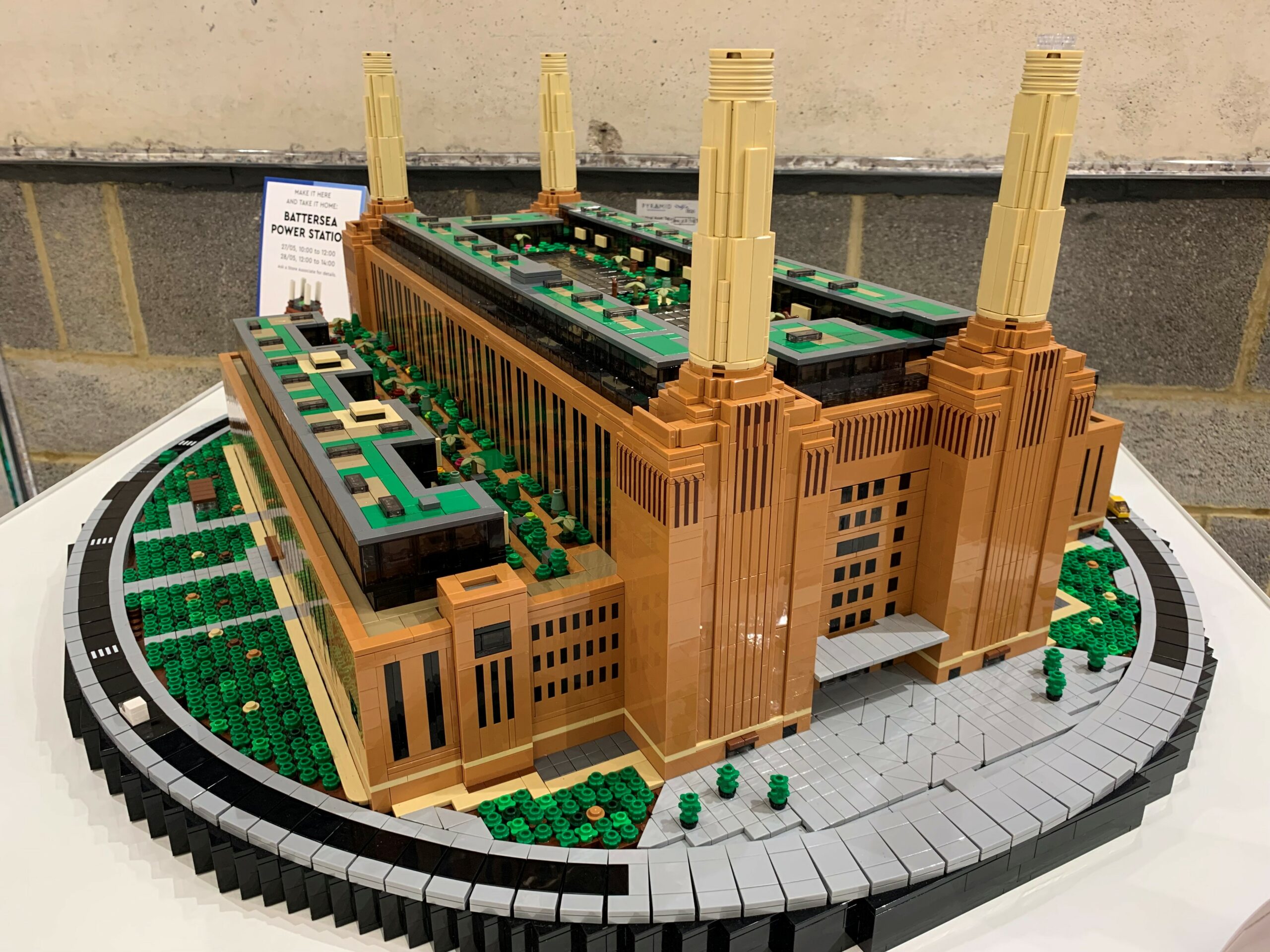 Lego Battersea power station store