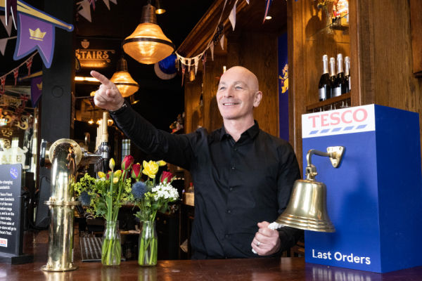 In pictures: Inside Tesco’s coronation-themed pub