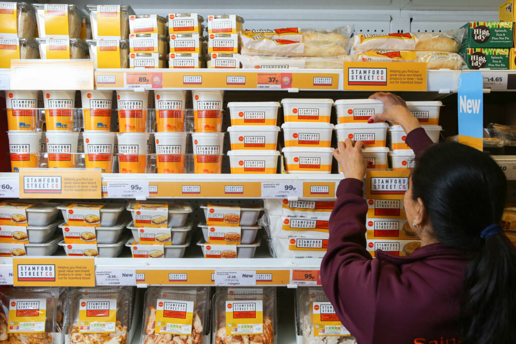 Sainsbury’s moves value ranges under Stamford Street brand