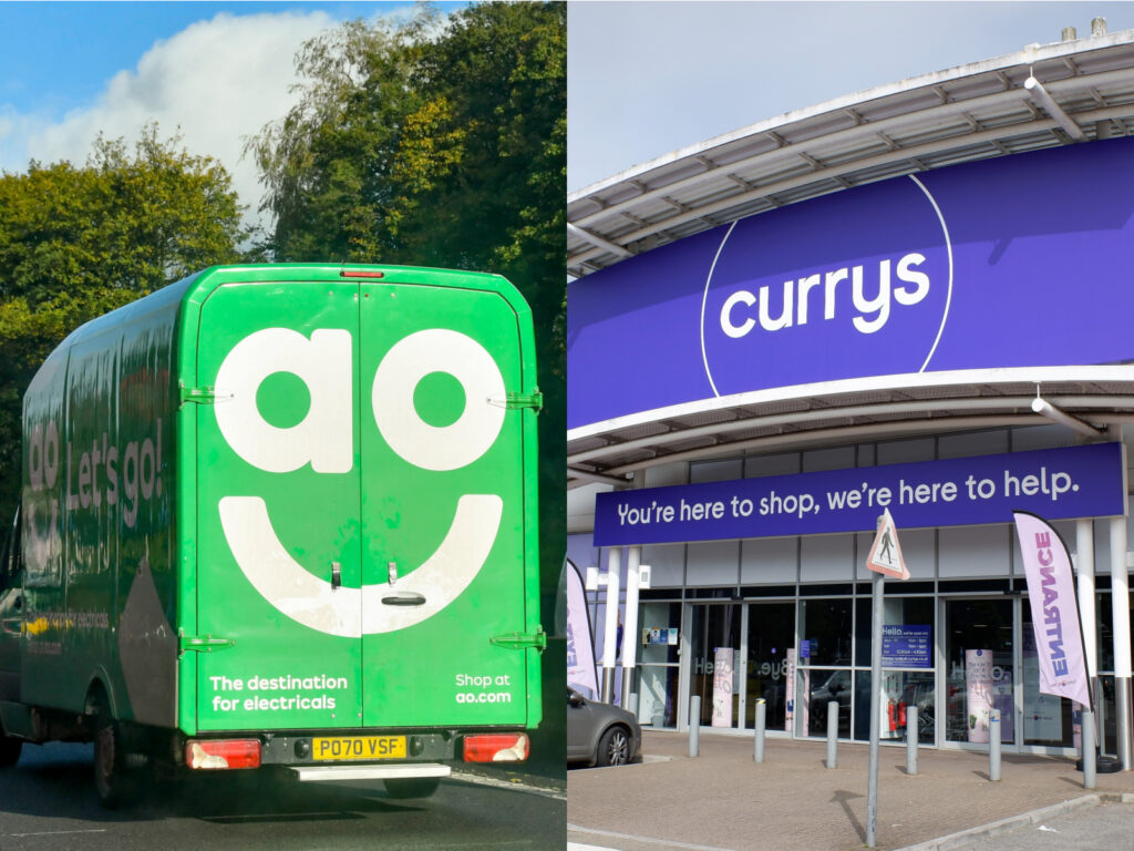 Frasers ups stake in AO World and Currys
