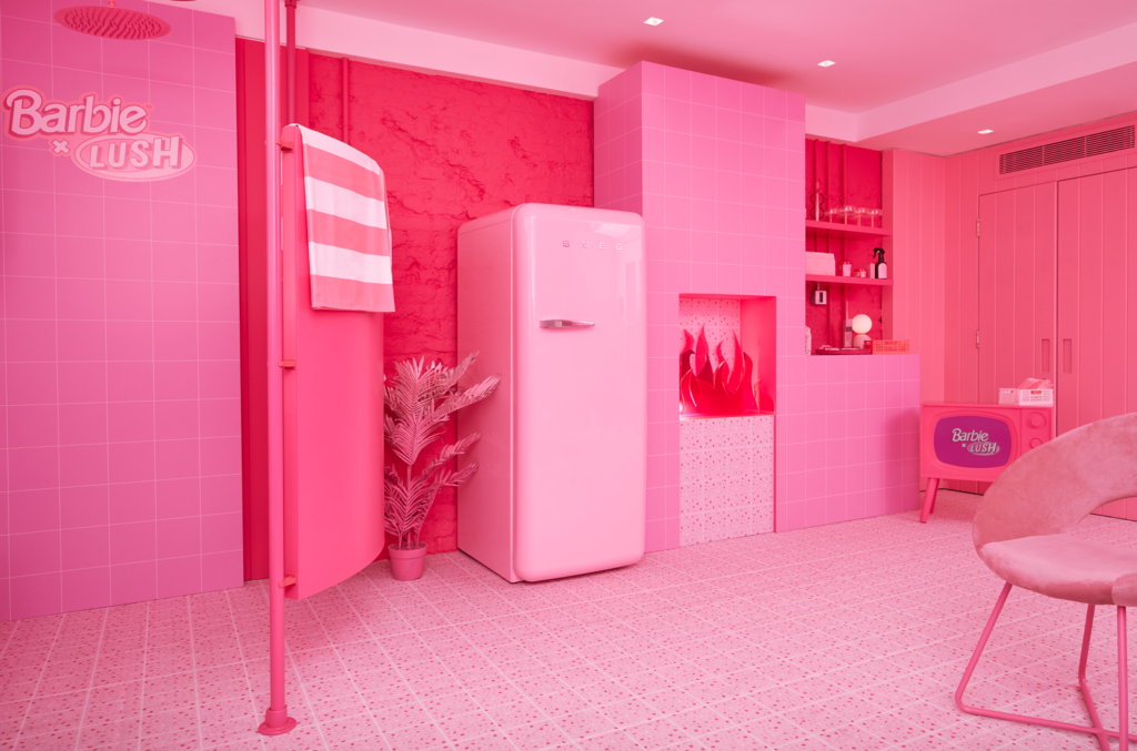 Lush launches Barbie themed pop up in London