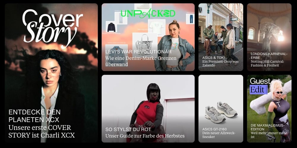 Zalando has launched a new immersive fashion content platform in partnership with Highsnobiety.