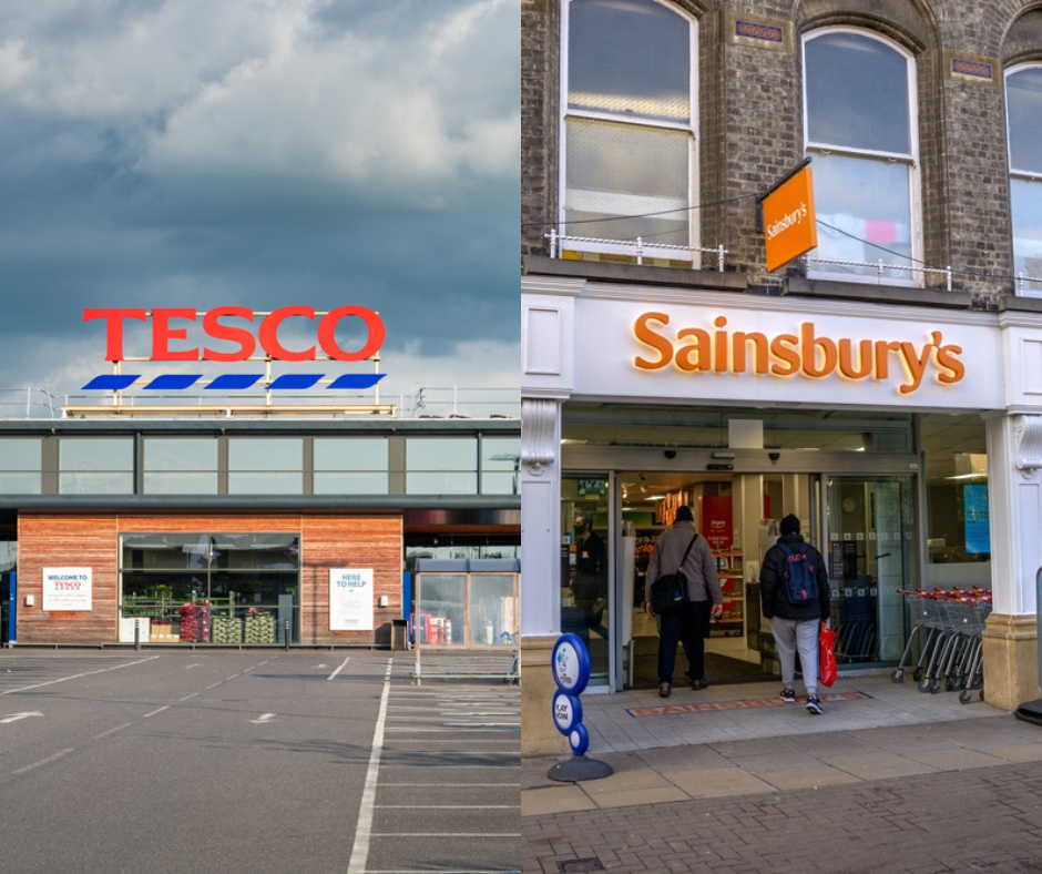 Sainsbury's and Tesco