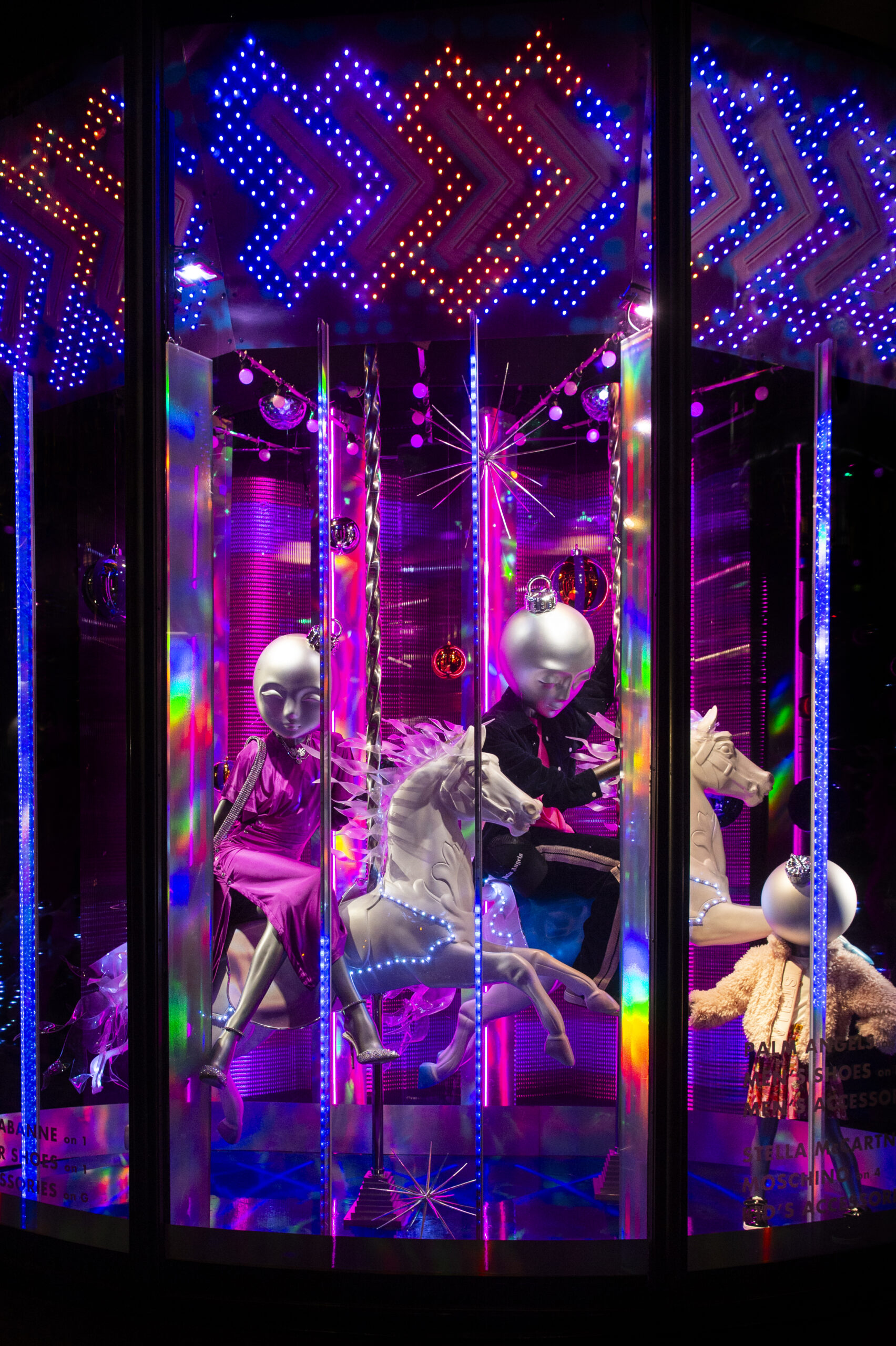 Christmas-Windows Harvey Nichols