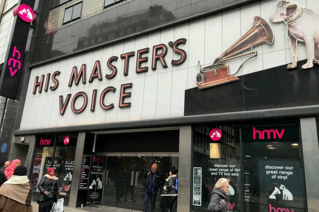 HMV Oxford Street