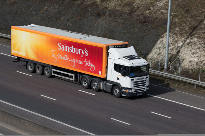 Sainsbury's lorry