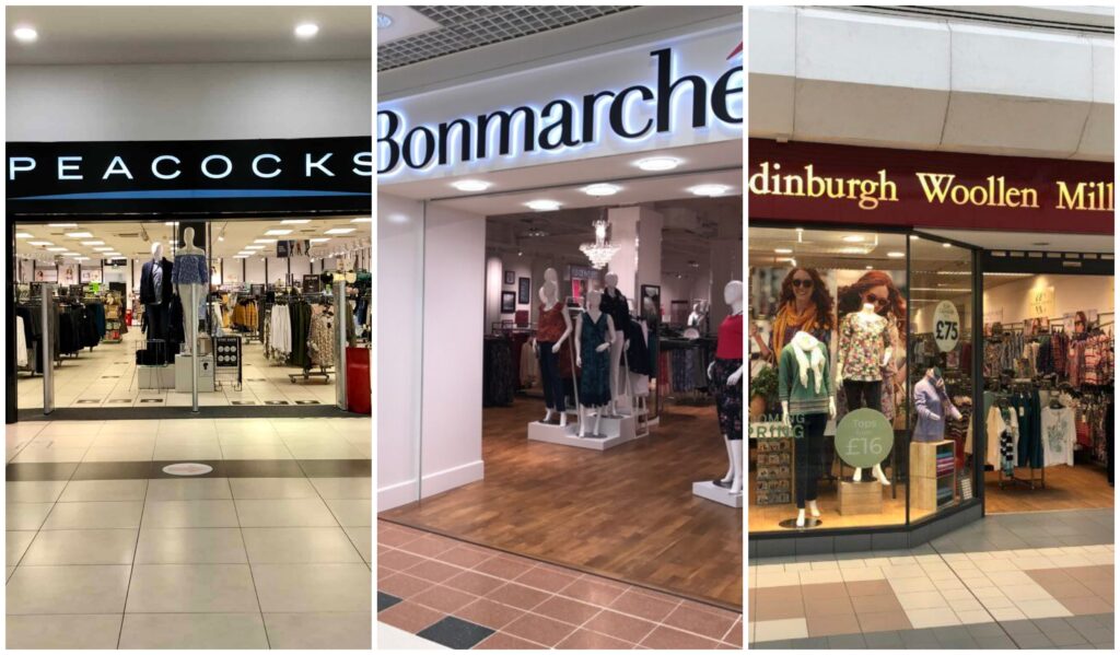 Bonmarché, Peacocks and Edinburgh Woollen Mill (EWM) are set to open 100 new stores across the UK over the next 18 months