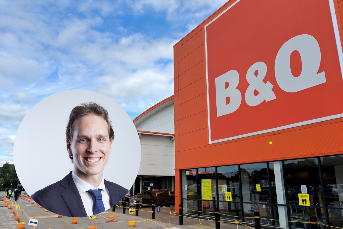 B&Q head of marketplace Tristan Commecy.