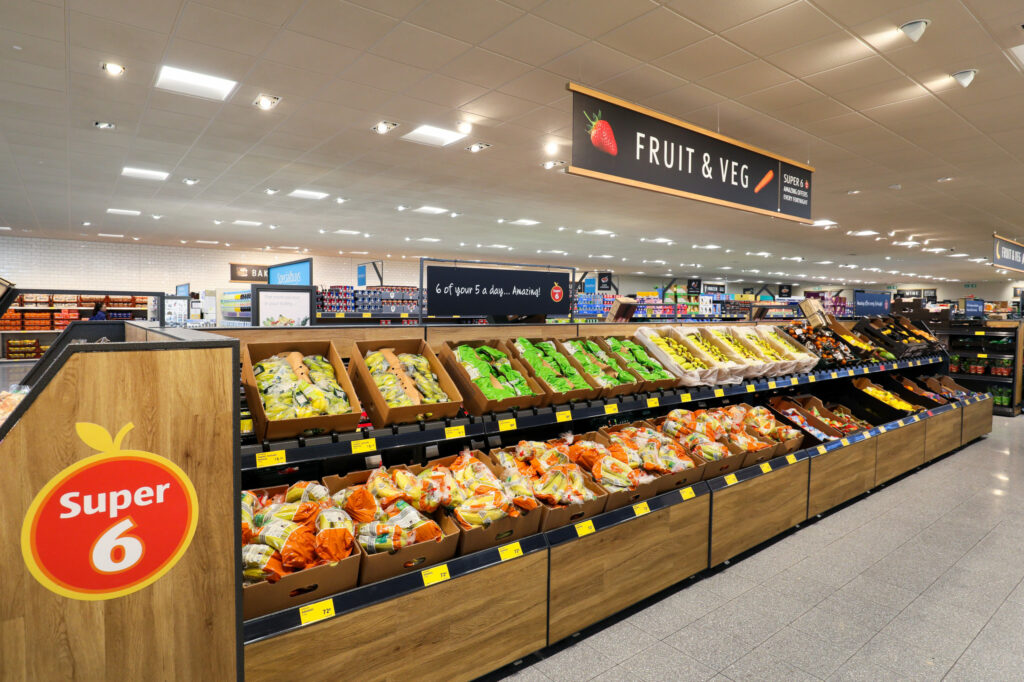 Aldi has lowered the prices on over 45 fruit and veg products