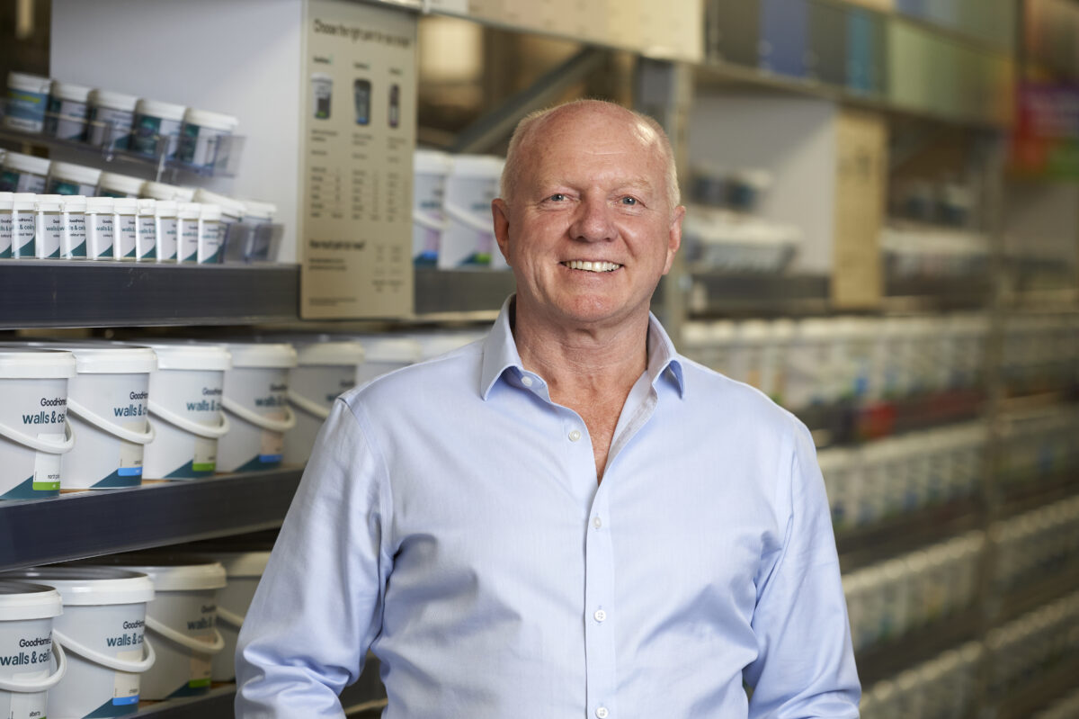 B&Q chief executive Graham Bell