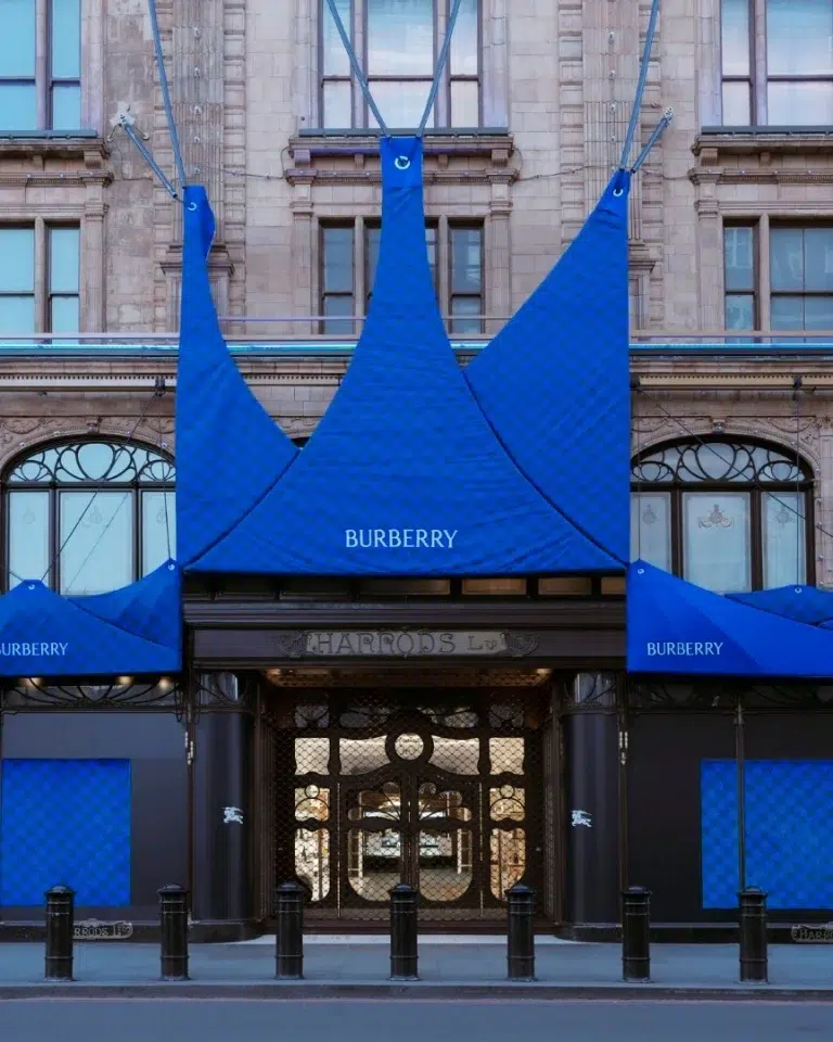 Harrods x Burberry