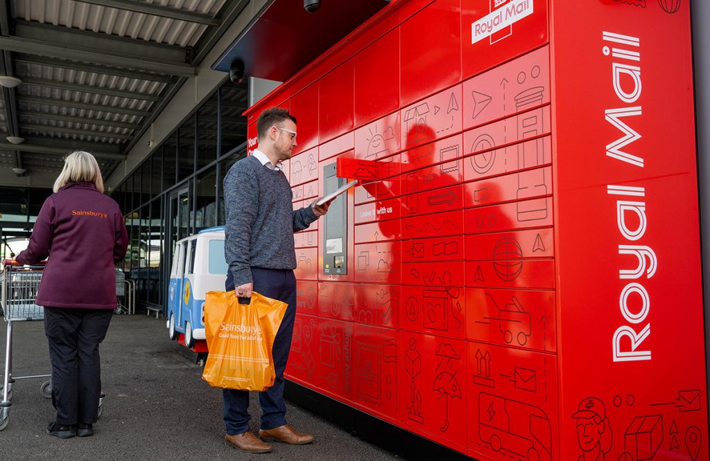 Sainsbury’s partners with Royal Mail to expand parcel locker network nationwide