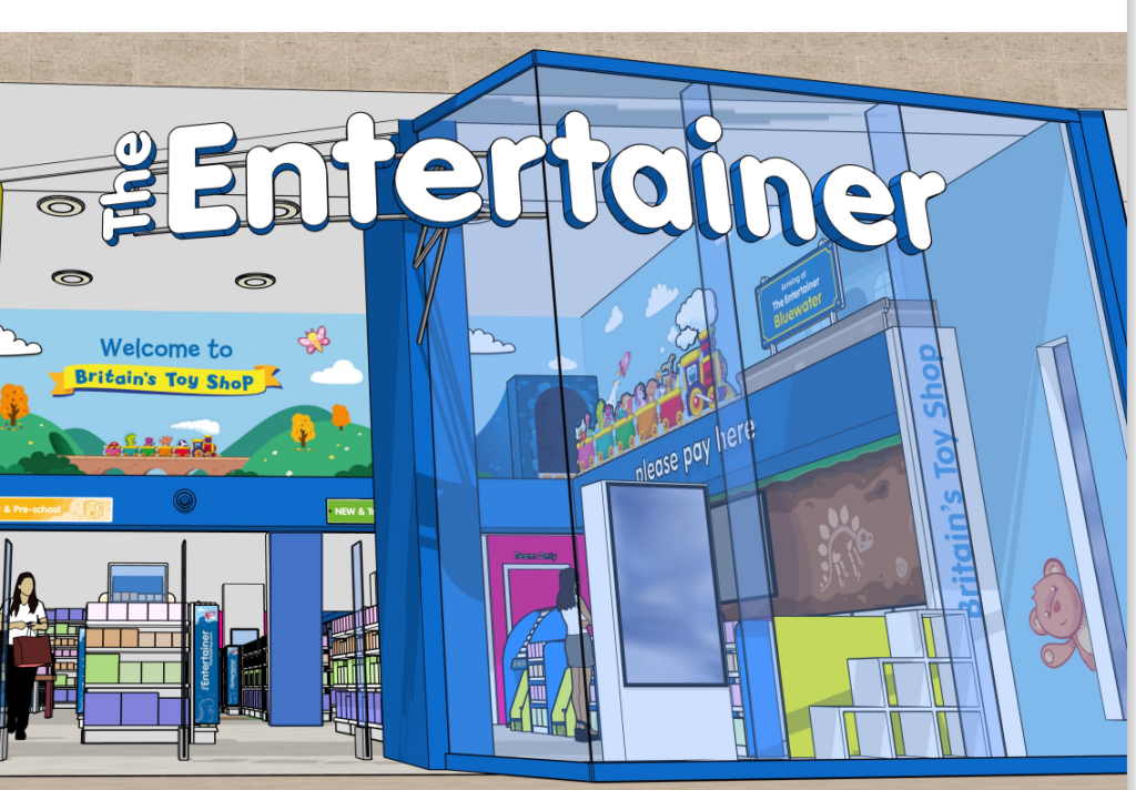 The Entertainer to open first ‘Generation 5’ store at Bluewater