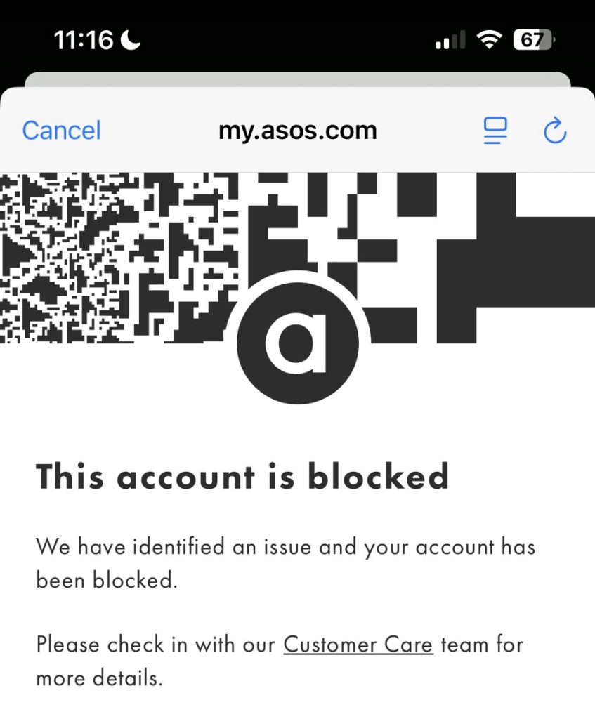 Asos faces backlash after closing customer accounts