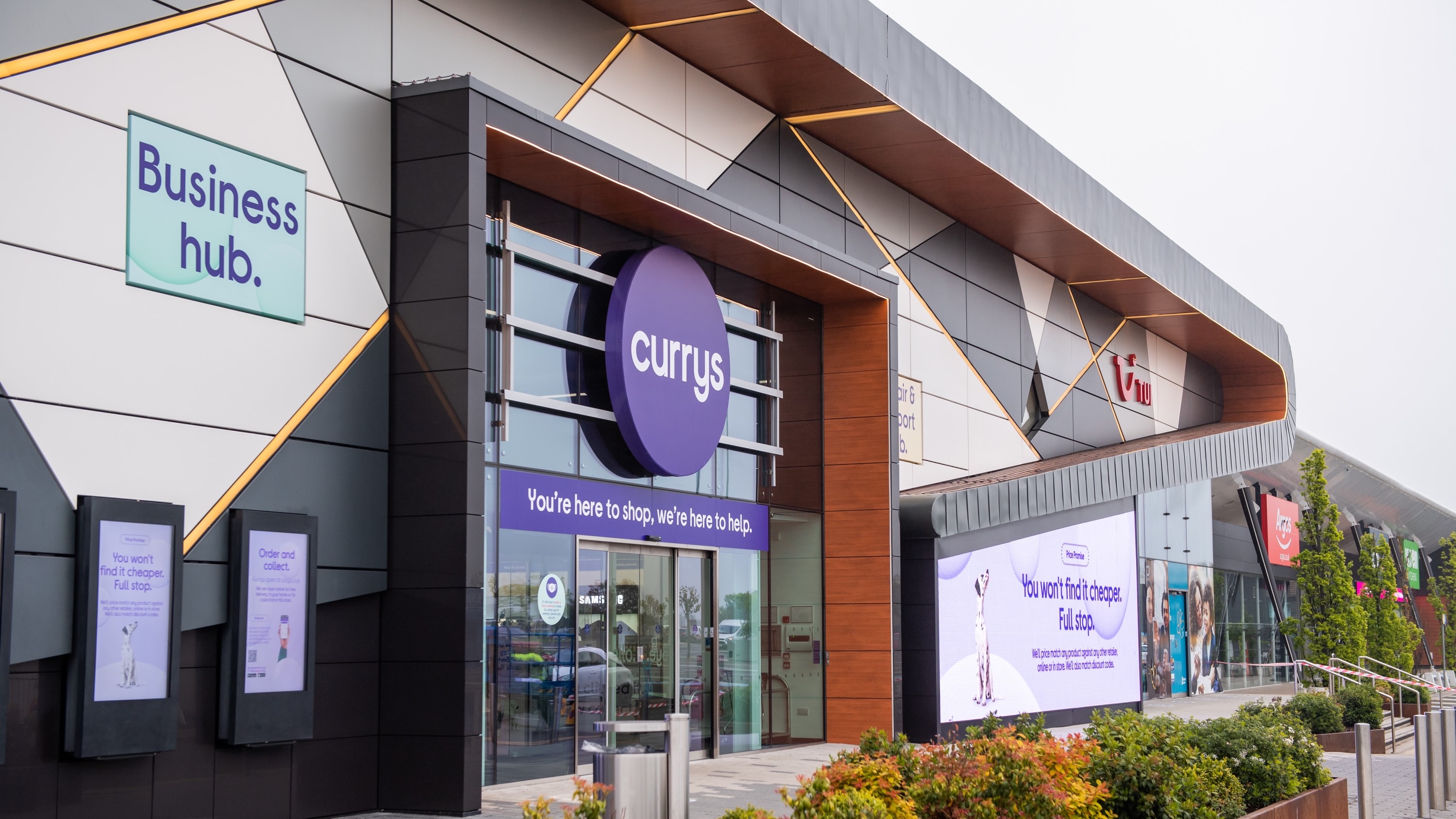 Technology retailer Currys has recorded a group-adjusted profit of £22 million (before tax), a 144% increase year-over-year.