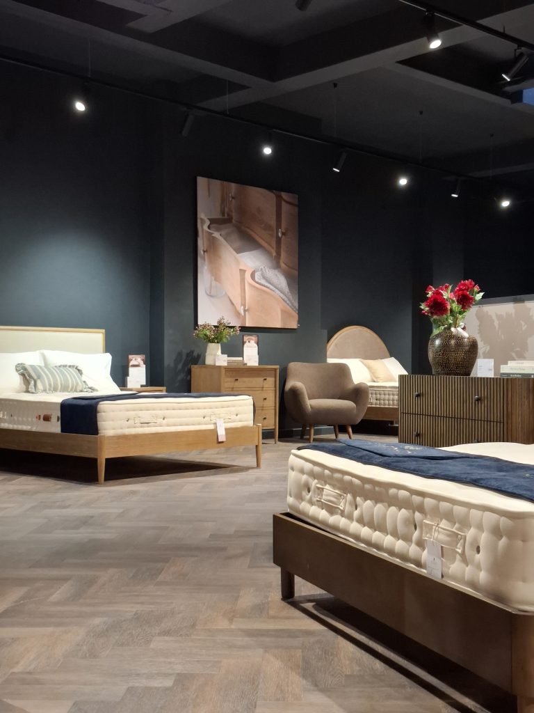 Feather & Black, part of Dreams, has opened two new standalone stores in Kingston and Tottenham Court Road.