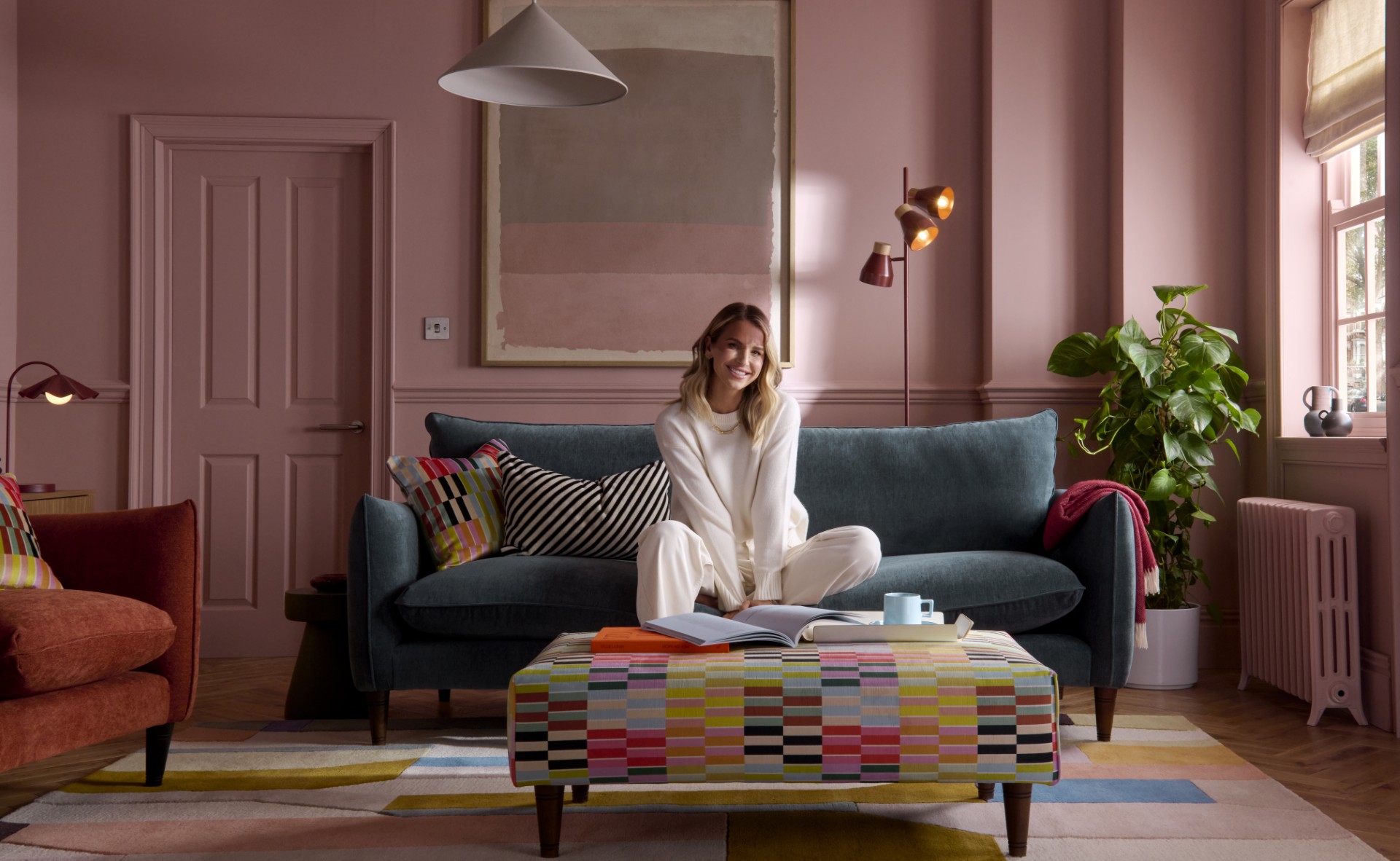 Scottish furniture retailer Sterling Home has teamed up with broadcaster Vogue Williams to release an exclusive furniture collection.
