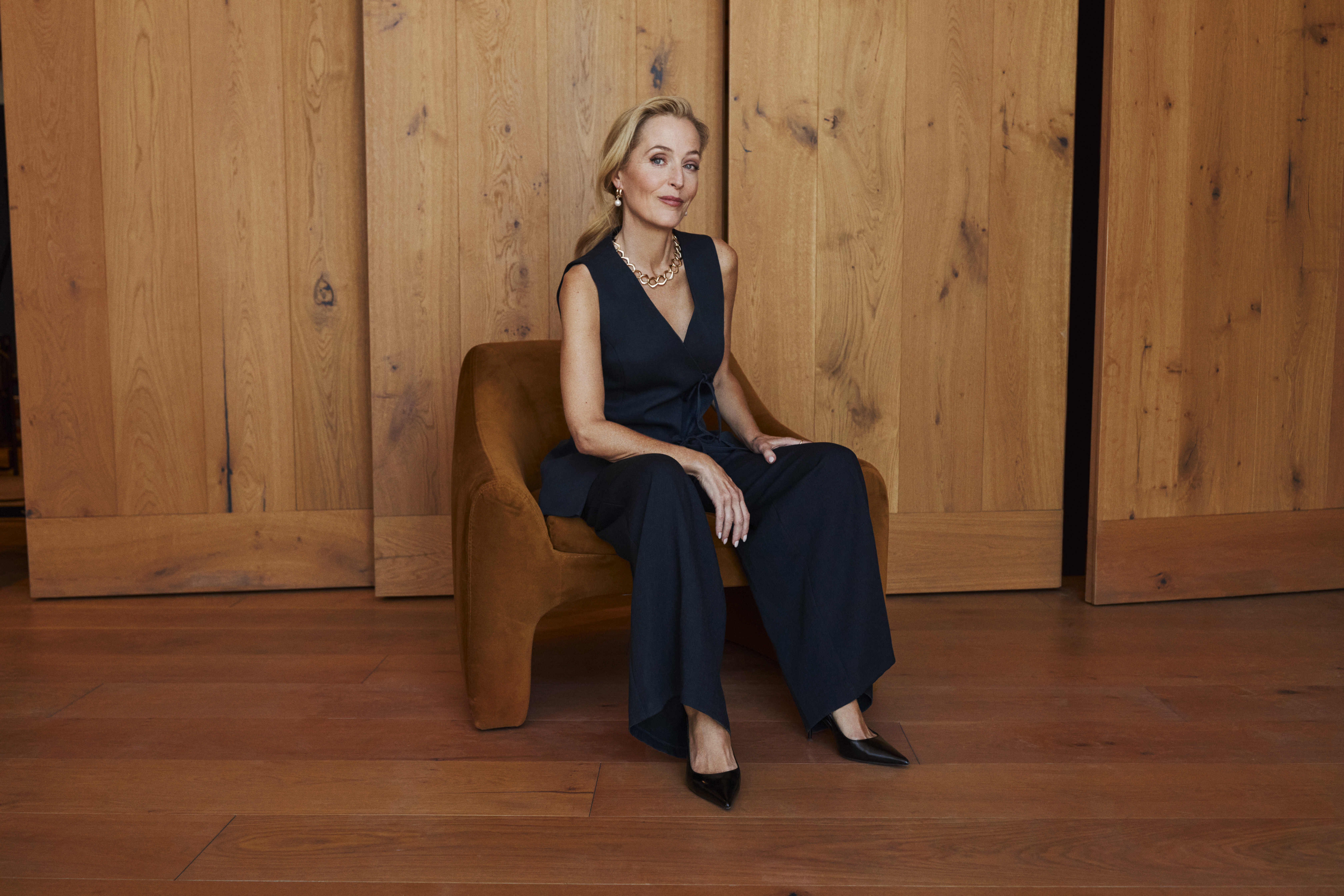 On Tuesday morning (10 March), M&S's CEO Stuart Metchen named Gillian Anderson as its first chief compliments officer, as part of the next phase of its 'Love That' concept.