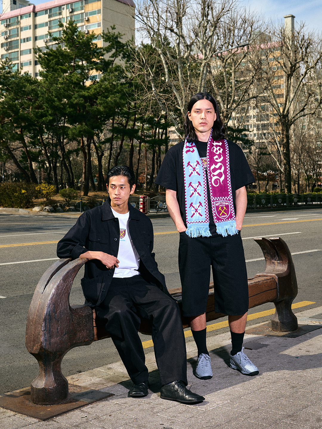 West Ham United has teamed up with South Korean football streetwear brand Nivelcrack to launch a bespoke capsule collection.