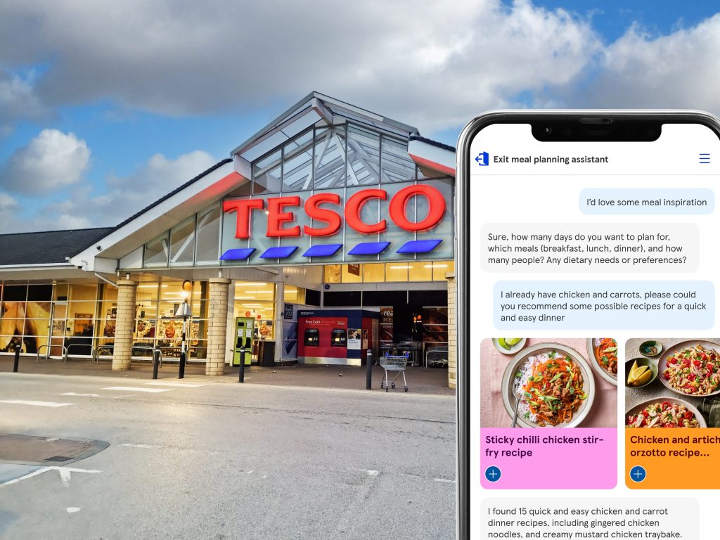 Tesco trials AI shopping assistant with 280,000 colleagues ahead of customer rollout