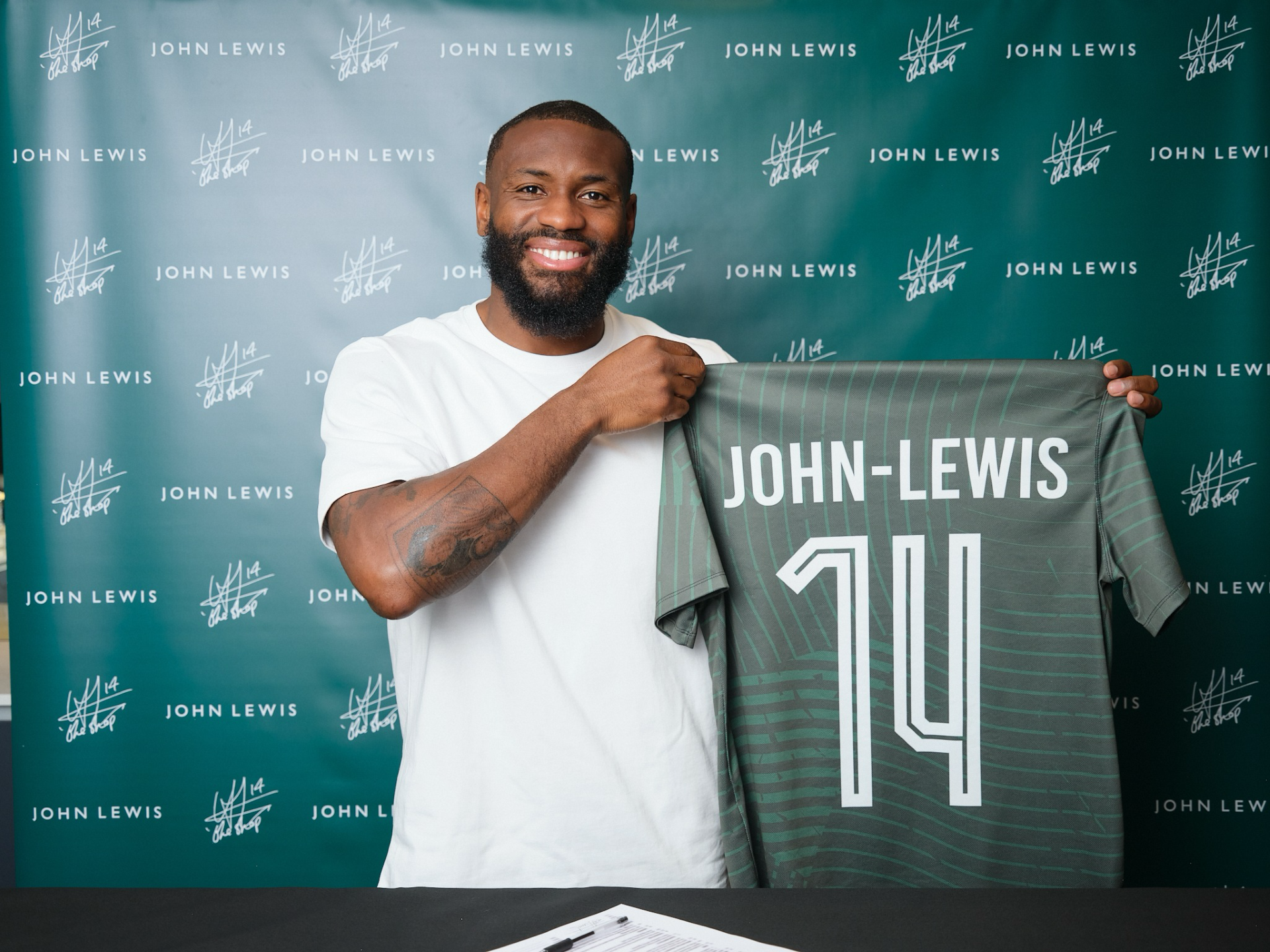 John Lewis names Boston United’s Lenell John-Lewis as brand ambassador
