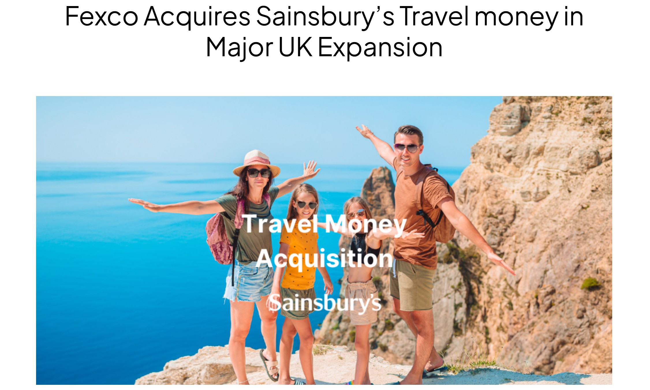 Fexco, Sainsbury's