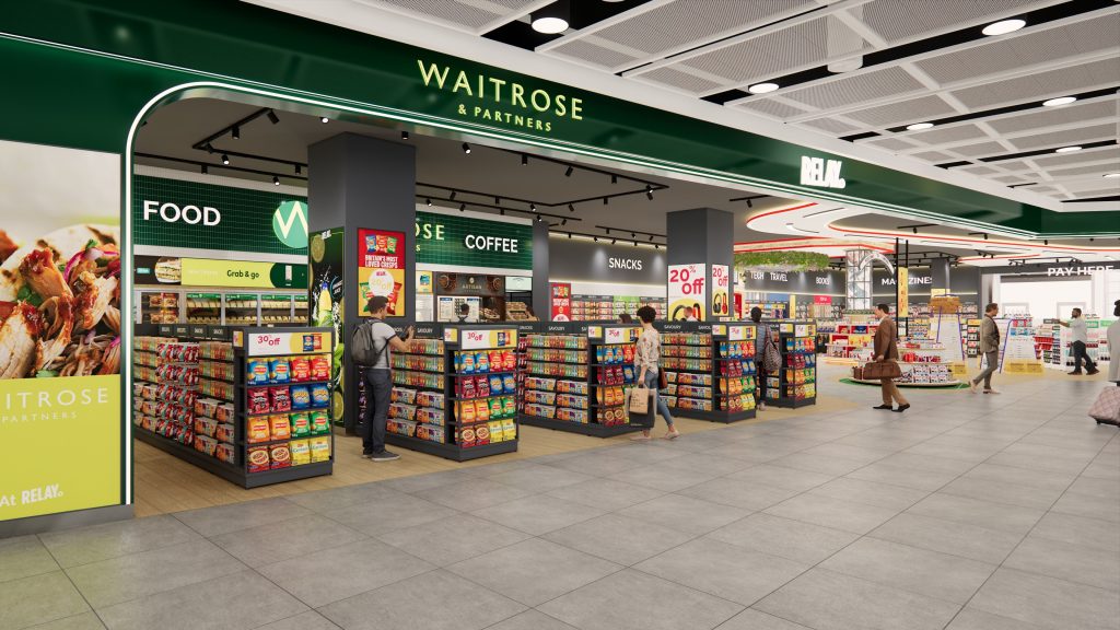 Travel retail, Waitrose