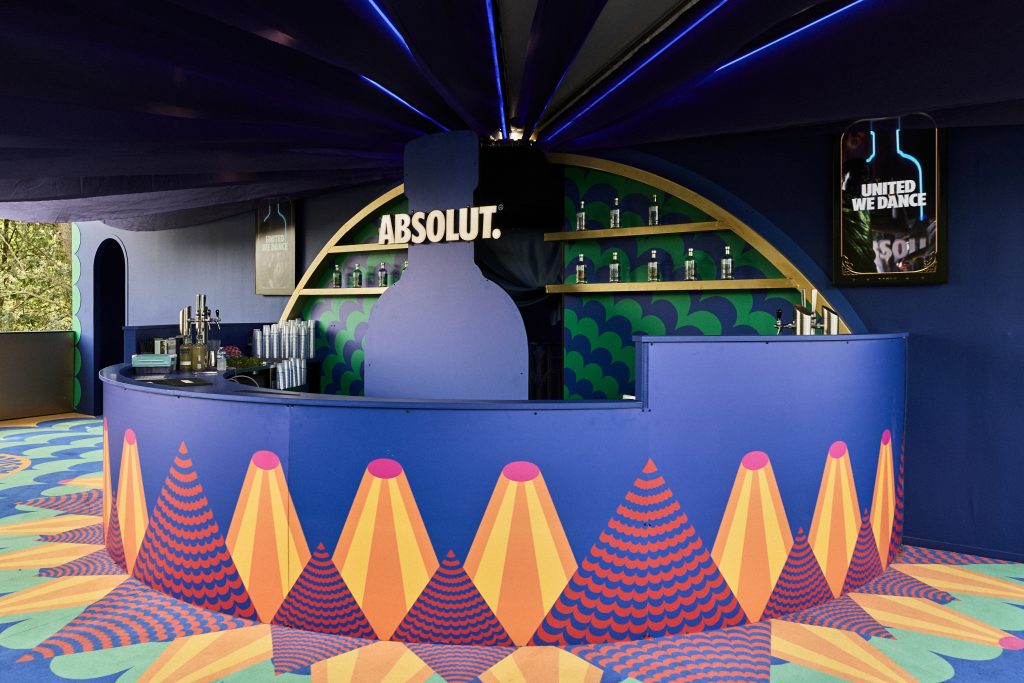 Absolut Vodka has teamed up with British-Nigerian artist and designer Yinka Ilori MBE to create an immersive art installation at Tomorrowland Belgium.