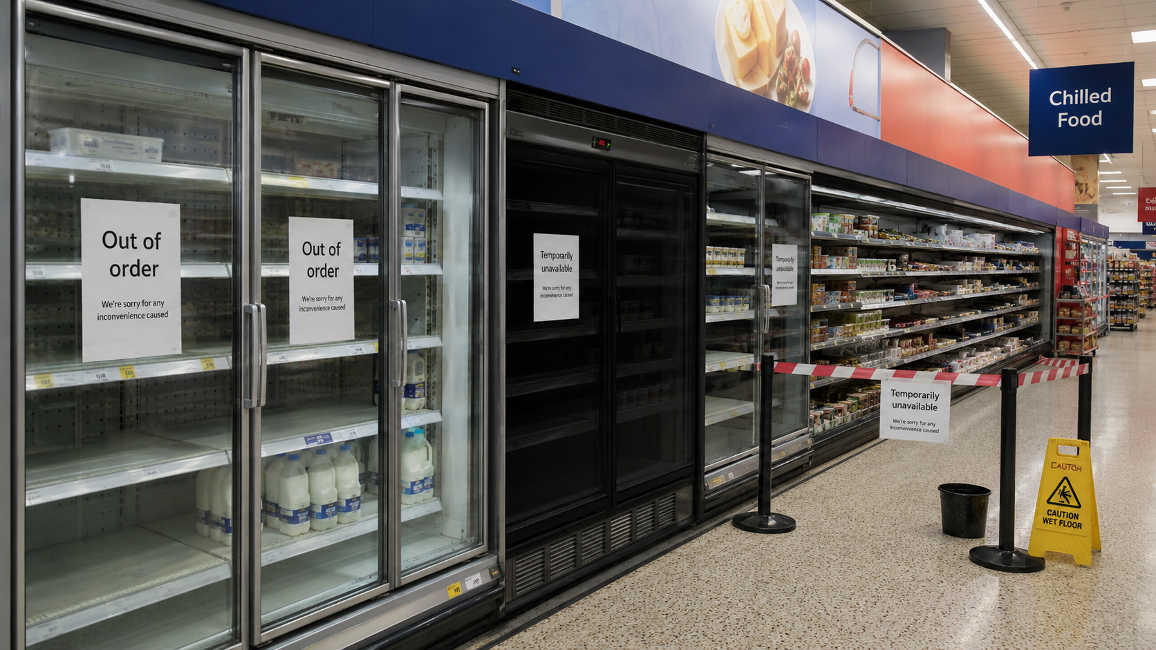 Britain's increasingly scorching summers are exposing weaknesses in the systems retailers rely on to keep food safe; from the refrigeration units in supermarkets to the trucks and warehouses that move chilled and frozen products around the country.