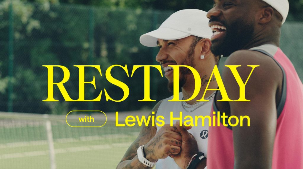 Lululemon, Lewis Hamilton