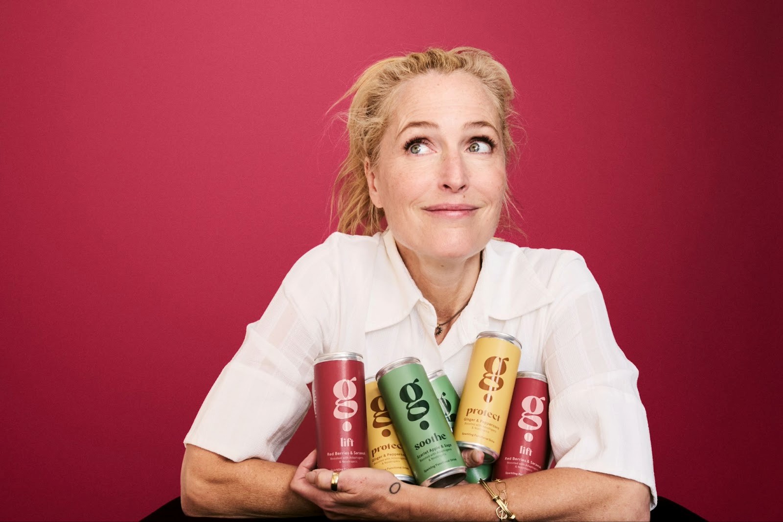 This week, Gillian Anderson-founded functional drinks brand G Spot hit Marks & Spencer shelves, taking its low-sugar, non-alcoholic drinks into one of the UK’s best-known food retailers.