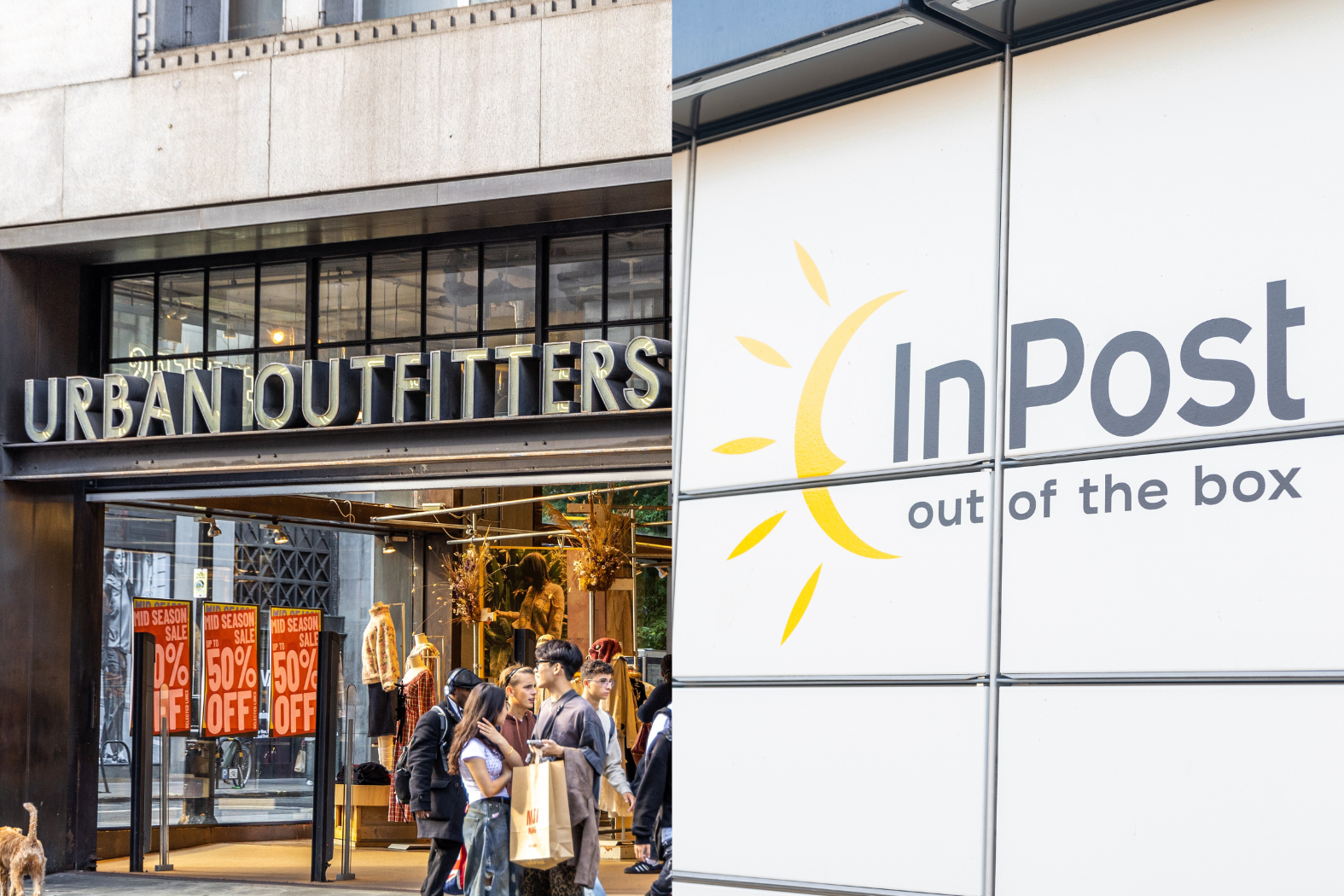 Urban Outfitters has partnered with InPost to give UK shoppers a new option for collecting online orders.