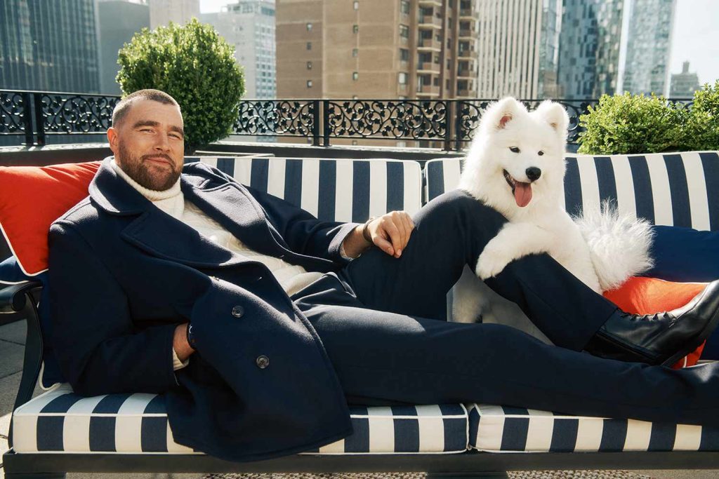 Travis Kelce fronts Tommy Hilfiger autumn campaign