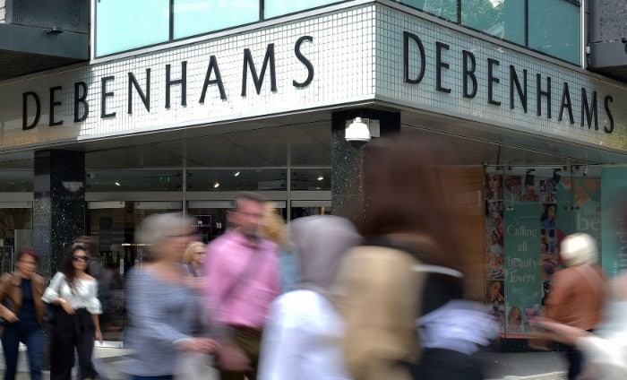 Mike Ashley Debenhams