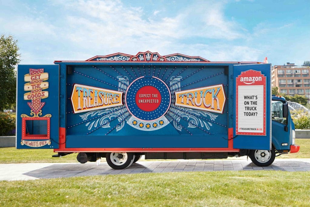 Amazon treasure truck