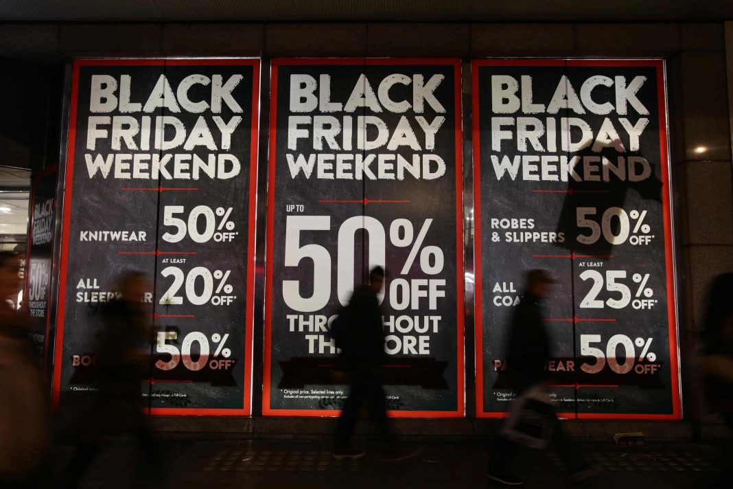 Despite tough trading, British consumers still flocking to Black Friday
